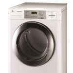 Secadora Eléctrica Comercial LG con Carga Frontal, 7.1 Pies Cúbicos, Blanco